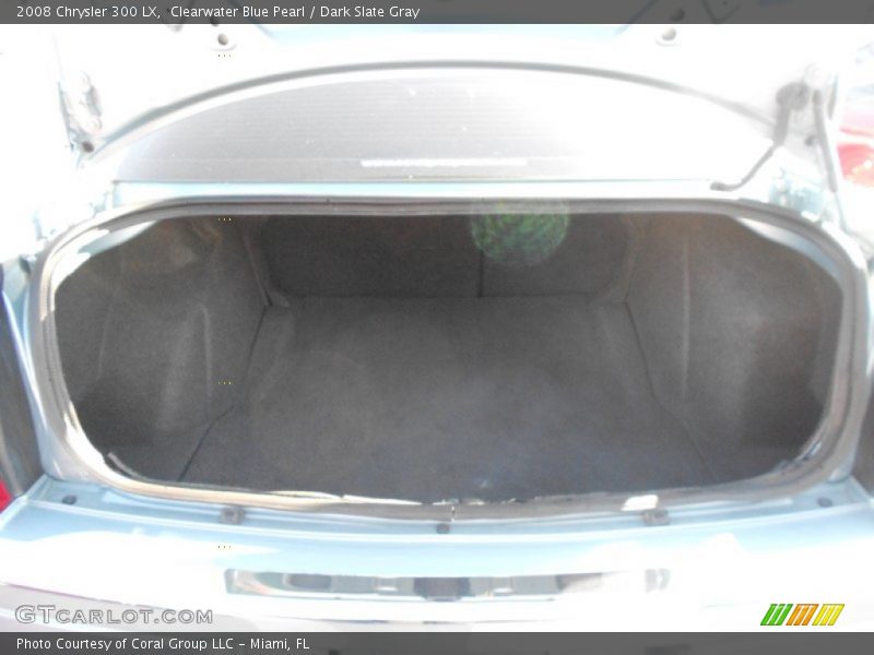 Clearwater Blue Pearl / Dark Slate Gray 2008 Chrysler 300 LX