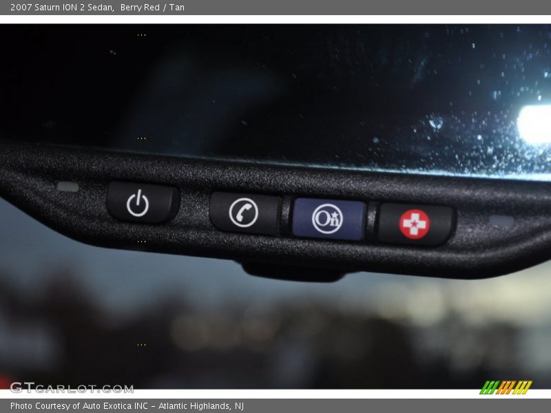 Berry Red / Tan 2007 Saturn ION 2 Sedan