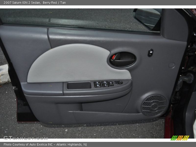 Berry Red / Tan 2007 Saturn ION 2 Sedan