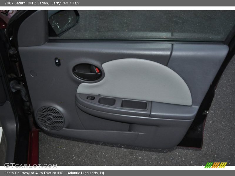 Berry Red / Tan 2007 Saturn ION 2 Sedan