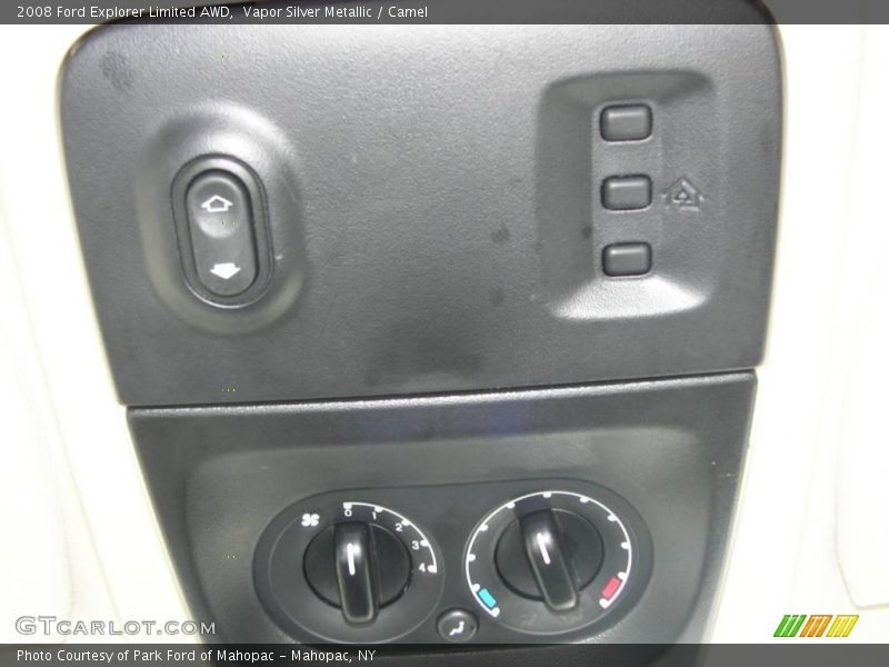 Vapor Silver Metallic / Camel 2008 Ford Explorer Limited AWD