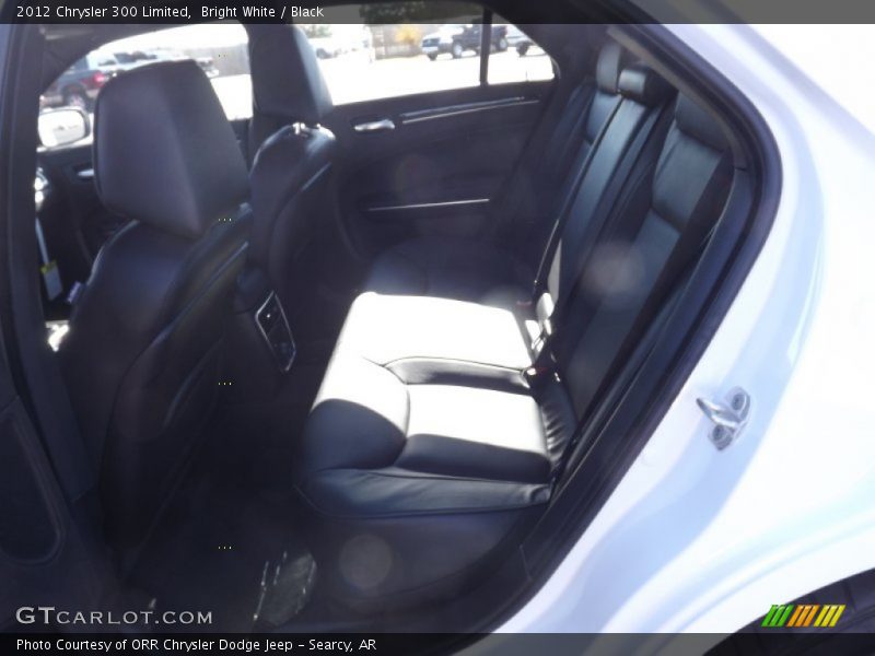 Bright White / Black 2012 Chrysler 300 Limited