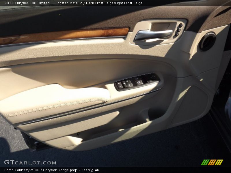 Tungsten Metallic / Dark Frost Beige/Light Frost Beige 2012 Chrysler 300 Limited