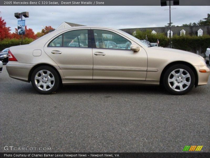 Desert Silver Metallic / Stone 2005 Mercedes-Benz C 320 Sedan