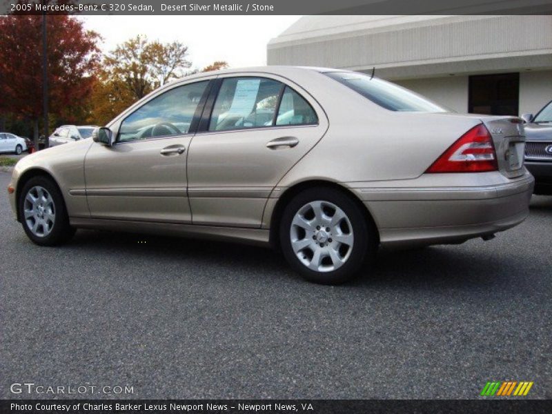 Desert Silver Metallic / Stone 2005 Mercedes-Benz C 320 Sedan