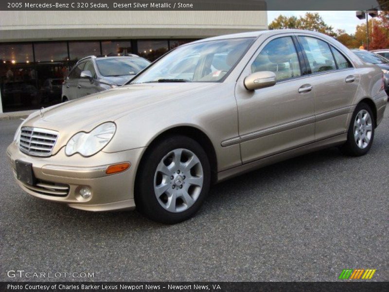 Desert Silver Metallic / Stone 2005 Mercedes-Benz C 320 Sedan