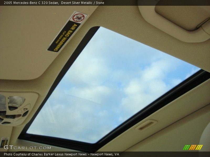 Desert Silver Metallic / Stone 2005 Mercedes-Benz C 320 Sedan