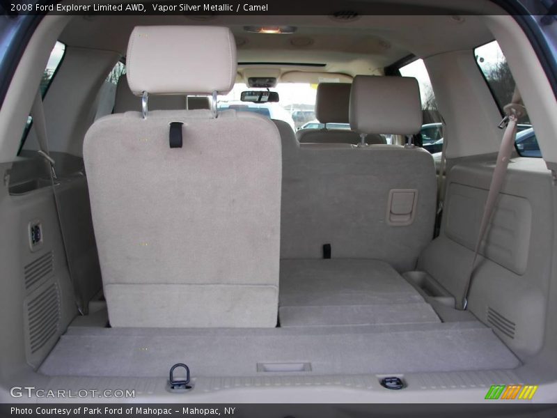 Vapor Silver Metallic / Camel 2008 Ford Explorer Limited AWD