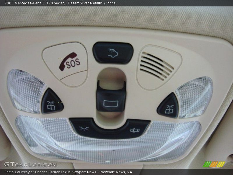 Desert Silver Metallic / Stone 2005 Mercedes-Benz C 320 Sedan