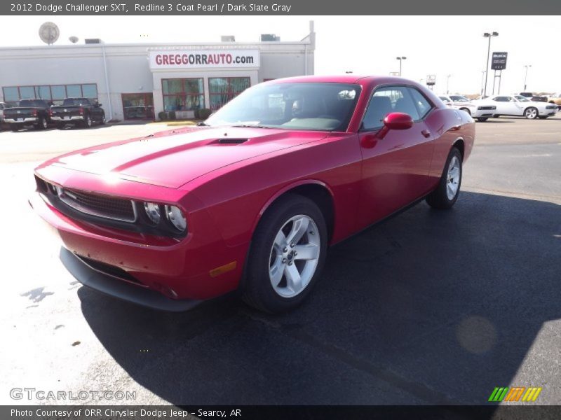 Redline 3 Coat Pearl / Dark Slate Gray 2012 Dodge Challenger SXT