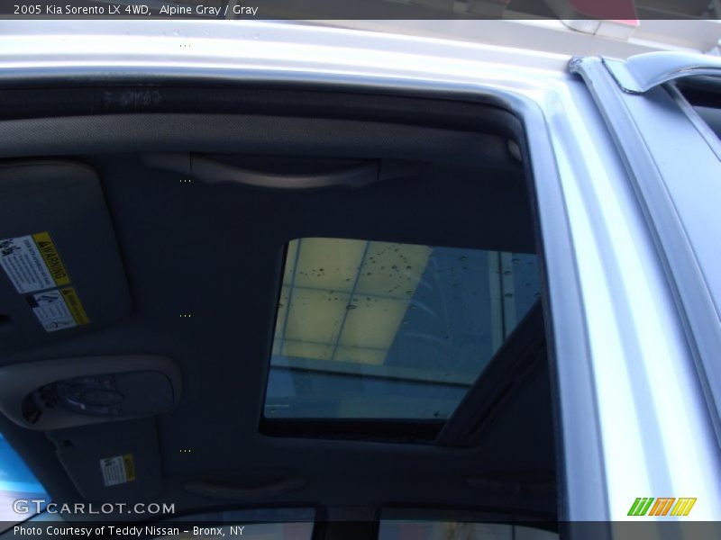 Alpine Gray / Gray 2005 Kia Sorento LX 4WD