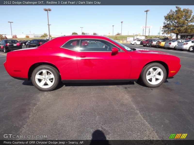 Redline 3 Coat Pearl / Dark Slate Gray 2012 Dodge Challenger SXT