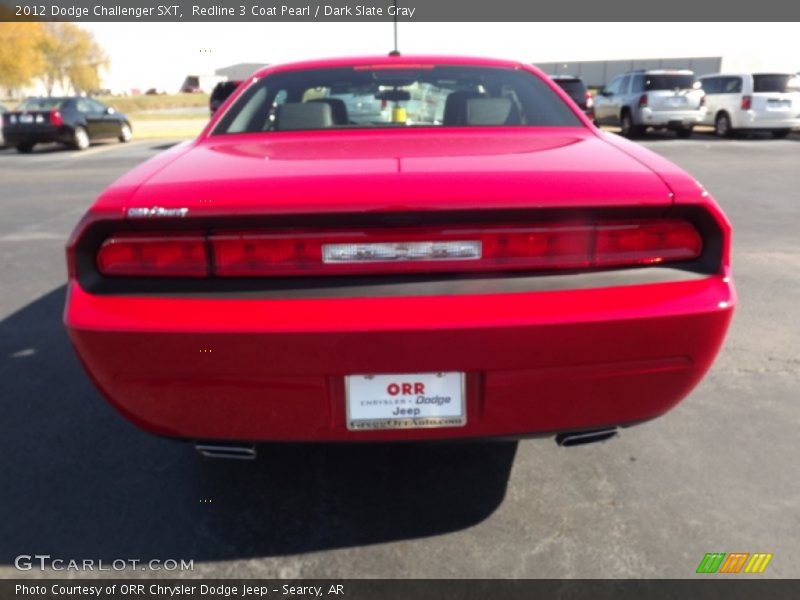 Redline 3 Coat Pearl / Dark Slate Gray 2012 Dodge Challenger SXT