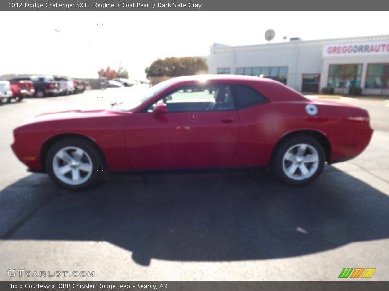 Redline 3 Coat Pearl / Dark Slate Gray 2012 Dodge Challenger SXT