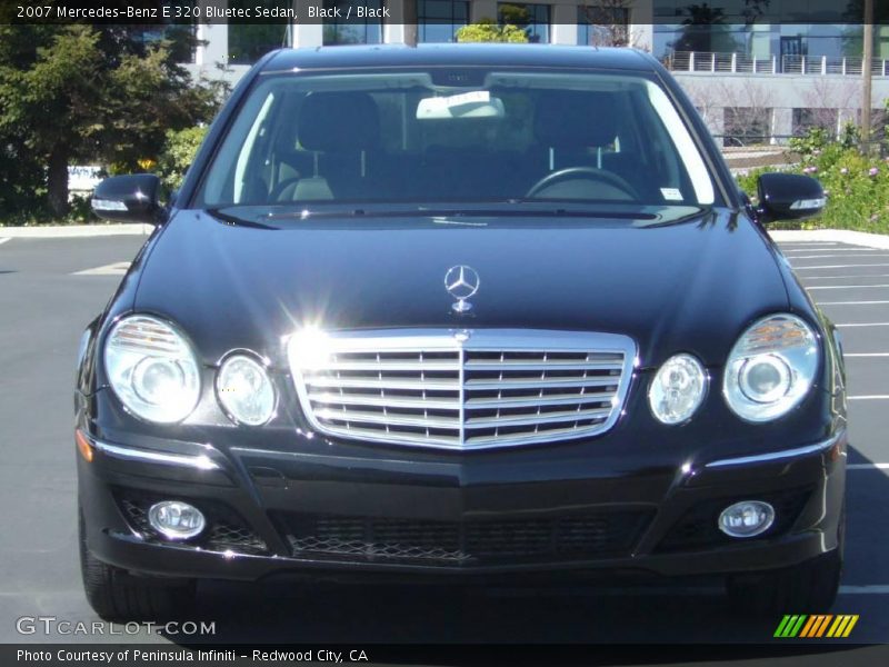 Black / Black 2007 Mercedes-Benz E 320 Bluetec Sedan
