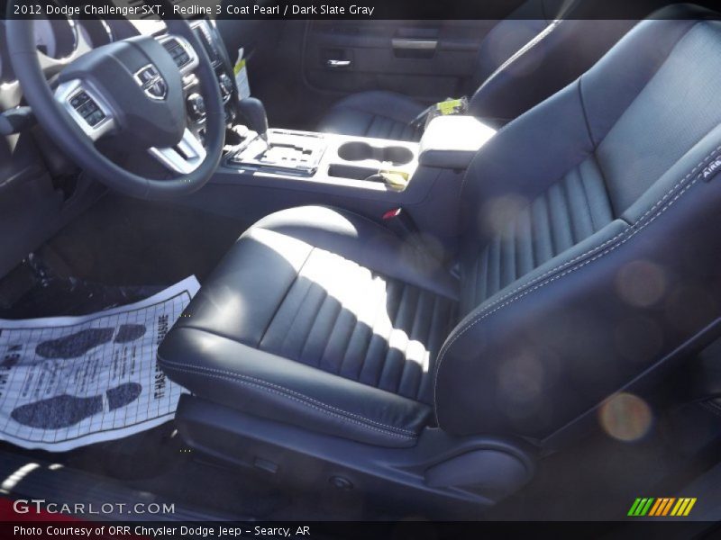 Redline 3 Coat Pearl / Dark Slate Gray 2012 Dodge Challenger SXT