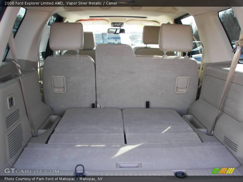 Vapor Silver Metallic / Camel 2008 Ford Explorer Limited AWD