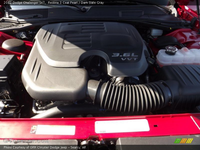 Redline 3 Coat Pearl / Dark Slate Gray 2012 Dodge Challenger SXT