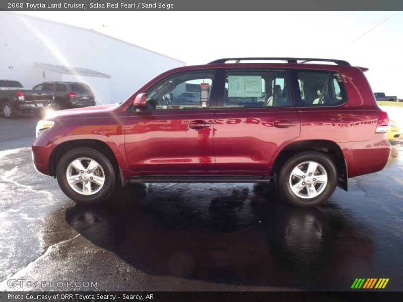  2008 Land Cruiser  Salsa Red Pearl