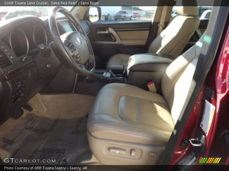  2008 Land Cruiser  Sand Beige Interior