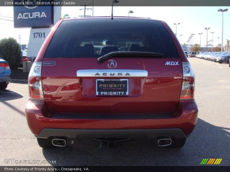 Redrock Pearl / Saddle 2004 Acura MDX