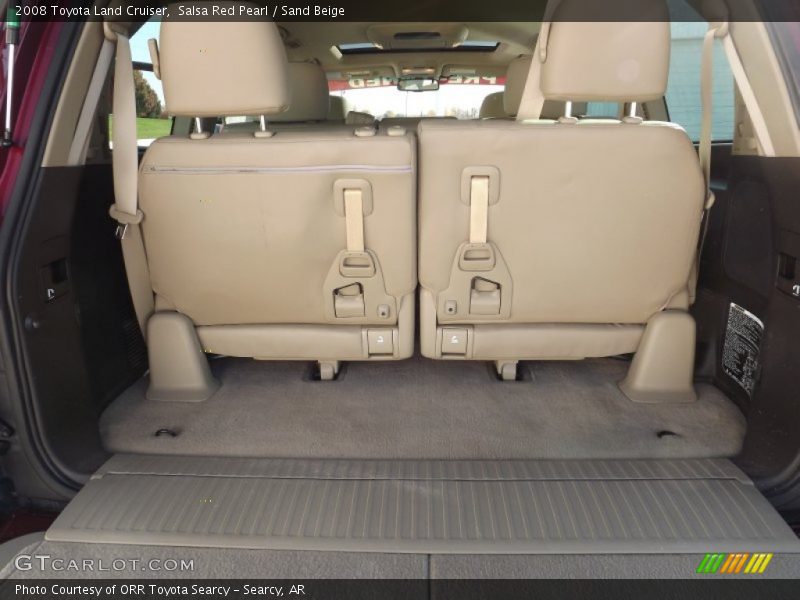 Salsa Red Pearl / Sand Beige 2008 Toyota Land Cruiser