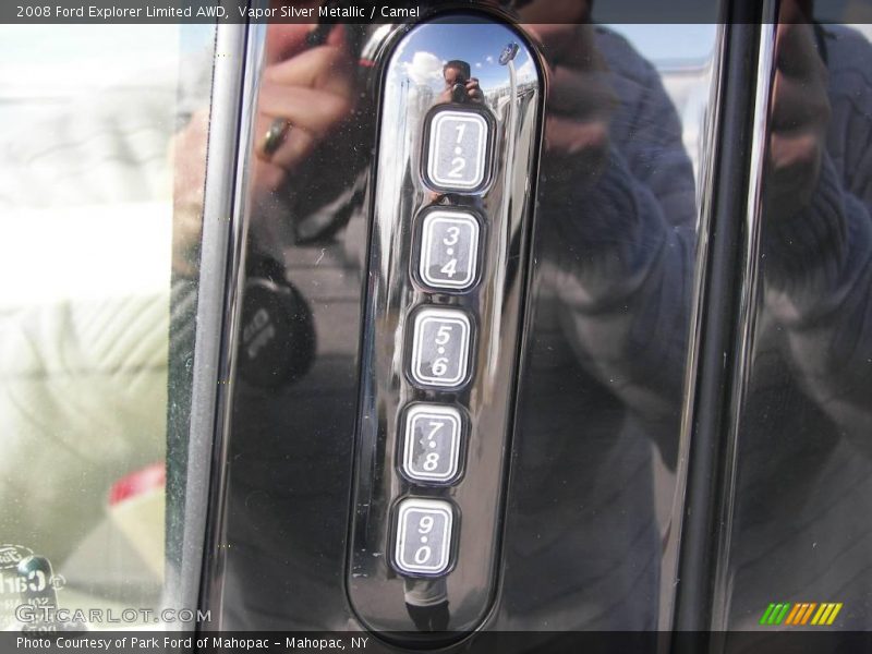 Vapor Silver Metallic / Camel 2008 Ford Explorer Limited AWD