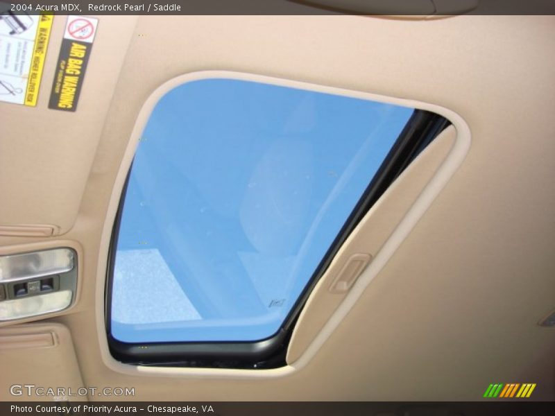 Redrock Pearl / Saddle 2004 Acura MDX
