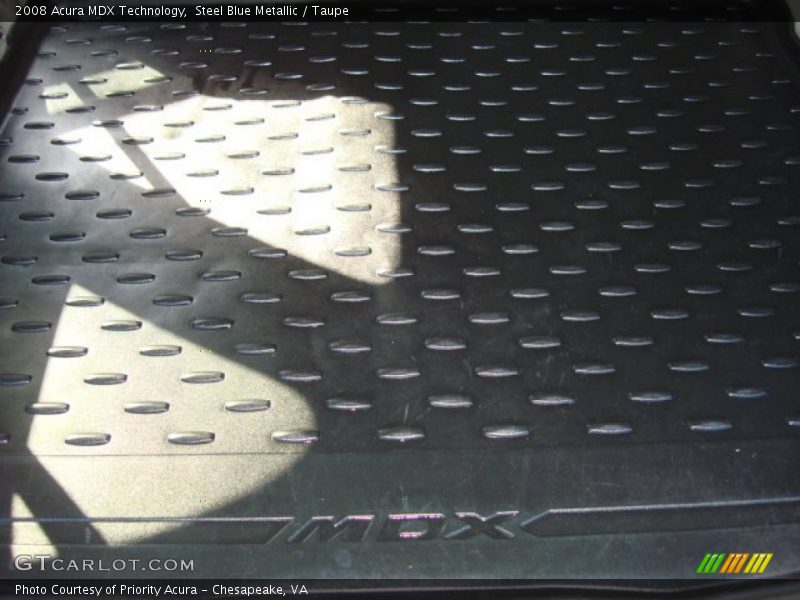 Steel Blue Metallic / Taupe 2008 Acura MDX Technology