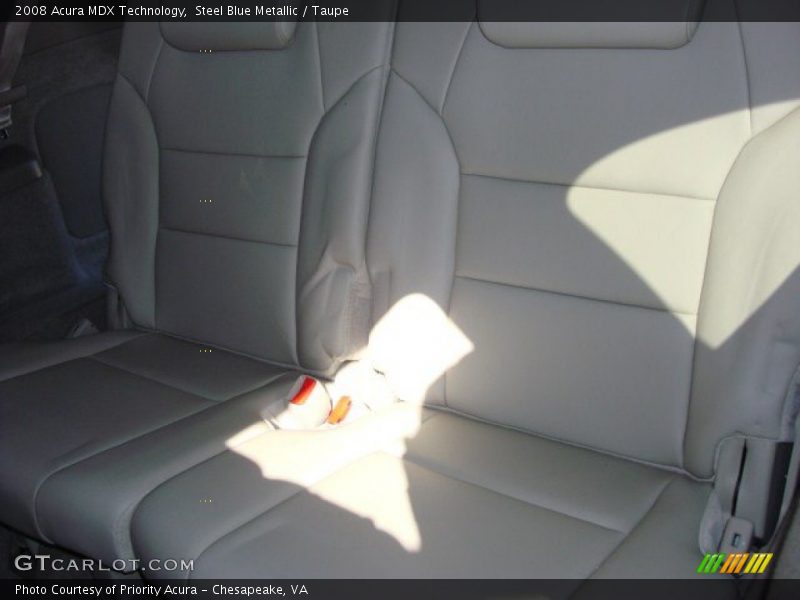 Steel Blue Metallic / Taupe 2008 Acura MDX Technology