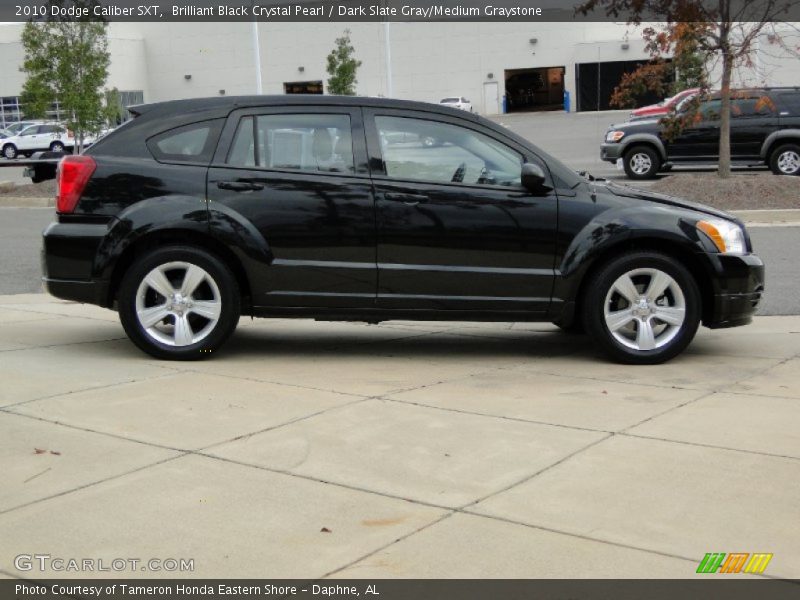 Brilliant Black Crystal Pearl / Dark Slate Gray/Medium Graystone 2010 Dodge Caliber SXT
