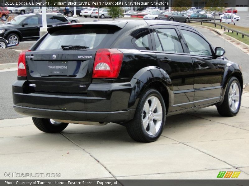 Brilliant Black Crystal Pearl / Dark Slate Gray/Medium Graystone 2010 Dodge Caliber SXT