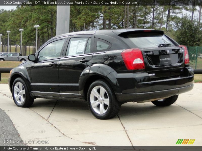 Brilliant Black Crystal Pearl / Dark Slate Gray/Medium Graystone 2010 Dodge Caliber SXT