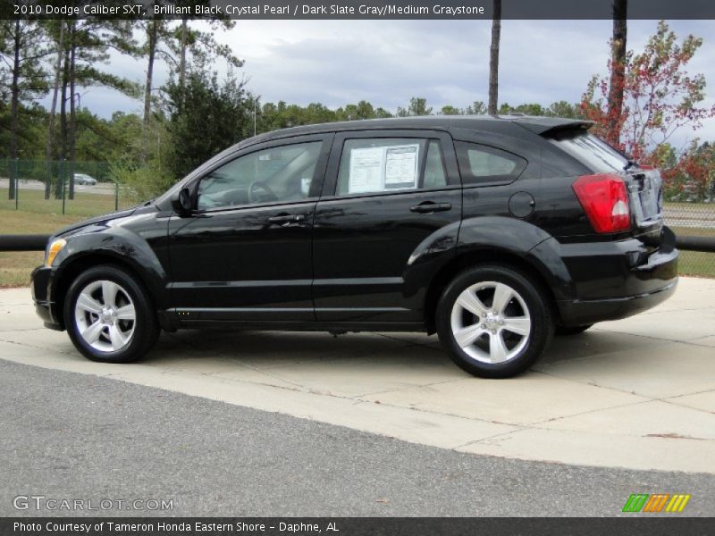 Brilliant Black Crystal Pearl / Dark Slate Gray/Medium Graystone 2010 Dodge Caliber SXT
