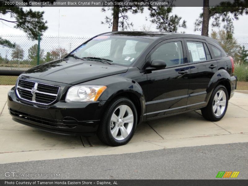 Brilliant Black Crystal Pearl / Dark Slate Gray/Medium Graystone 2010 Dodge Caliber SXT