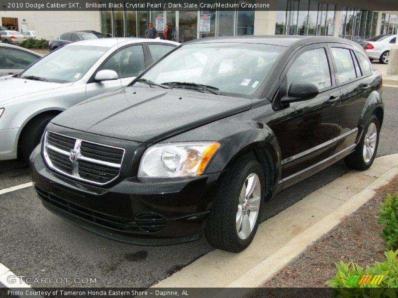 Brilliant Black Crystal Pearl / Dark Slate Gray/Medium Graystone 2010 Dodge Caliber SXT