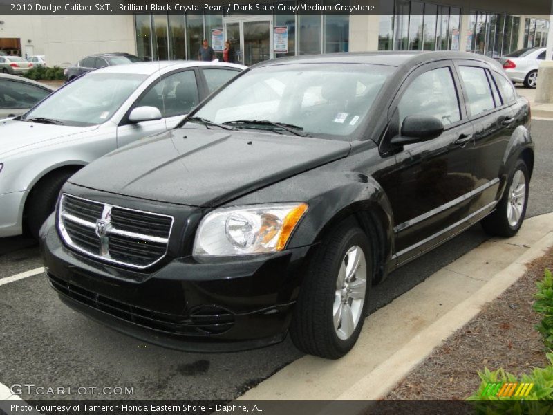 Brilliant Black Crystal Pearl / Dark Slate Gray/Medium Graystone 2010 Dodge Caliber SXT