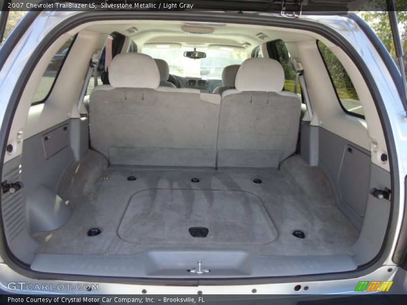 Silverstone Metallic / Light Gray 2007 Chevrolet TrailBlazer LS