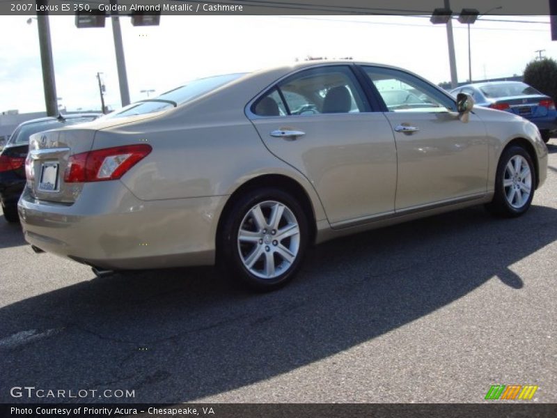 Golden Almond Metallic / Cashmere 2007 Lexus ES 350