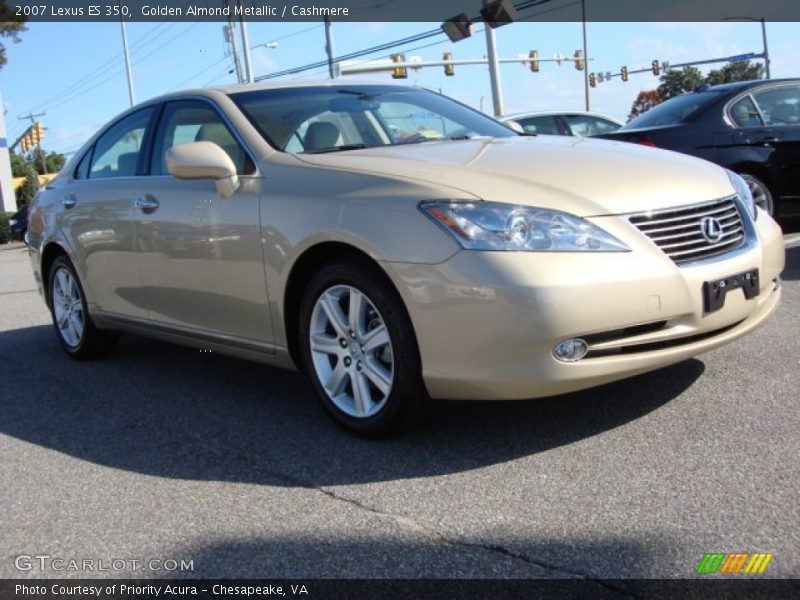 Golden Almond Metallic / Cashmere 2007 Lexus ES 350