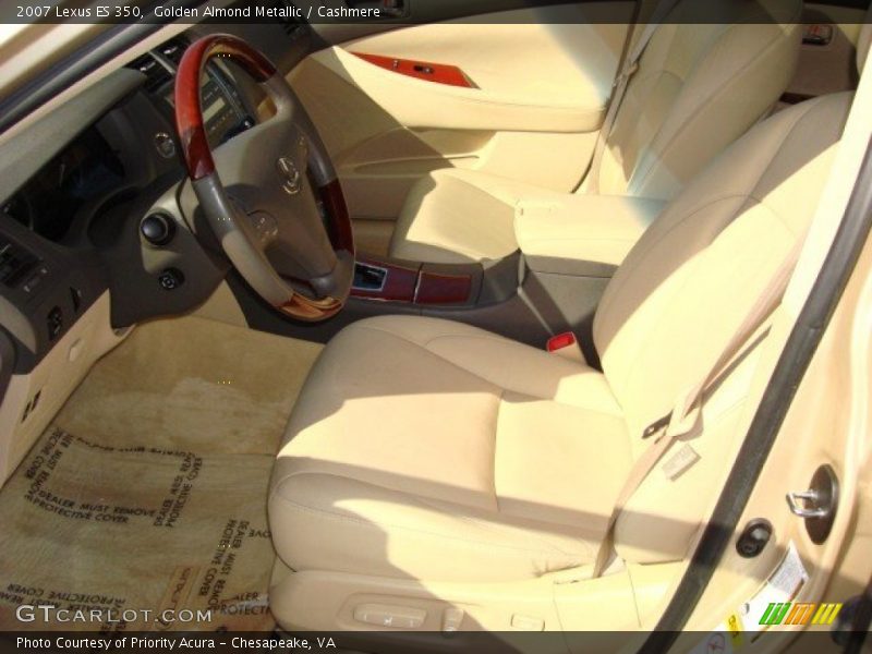 Golden Almond Metallic / Cashmere 2007 Lexus ES 350