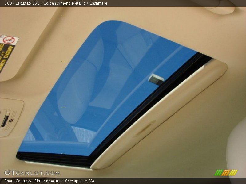 Golden Almond Metallic / Cashmere 2007 Lexus ES 350