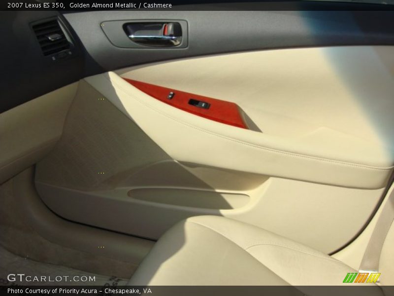 Golden Almond Metallic / Cashmere 2007 Lexus ES 350
