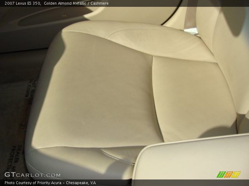 Golden Almond Metallic / Cashmere 2007 Lexus ES 350