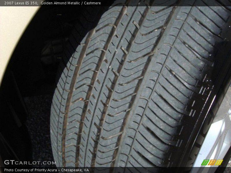 Golden Almond Metallic / Cashmere 2007 Lexus ES 350