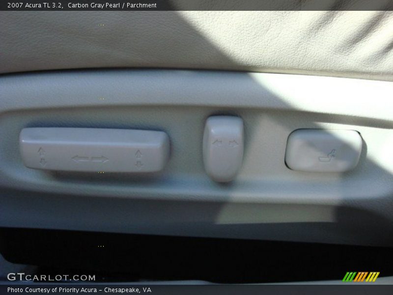 Carbon Gray Pearl / Parchment 2007 Acura TL 3.2