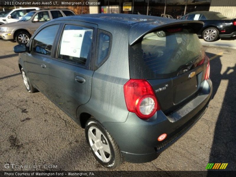 Wintergreen / Charcoal 2011 Chevrolet Aveo Aveo5 LT