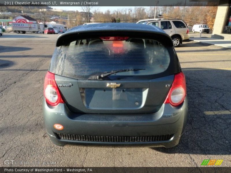 Wintergreen / Charcoal 2011 Chevrolet Aveo Aveo5 LT