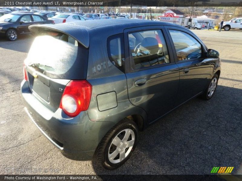 Wintergreen / Charcoal 2011 Chevrolet Aveo Aveo5 LT