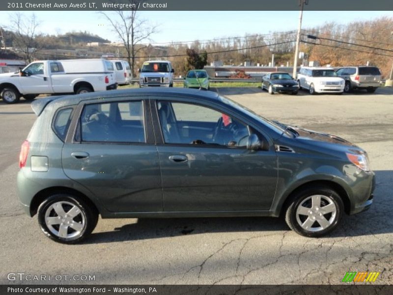 Wintergreen / Charcoal 2011 Chevrolet Aveo Aveo5 LT